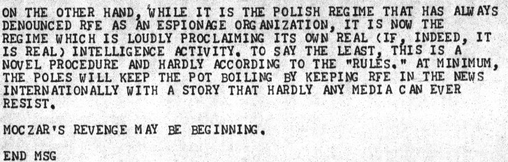 Munich crypto message #23 from March 9, 1971, p. 2. Munich crypto message #23 from March 9, 1971, p. 2.