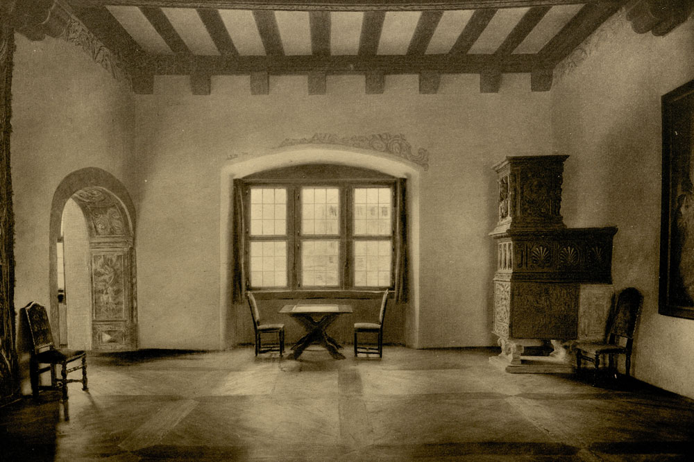 Würzburg. Festung Marienberg. Empfangszimmer Würzburg. Festung Marienberg. Empfangszimmer